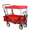 Timeless Garden Összecsukható kocsi tetővel, húzható-tolható, piros (HOP1001724-3)