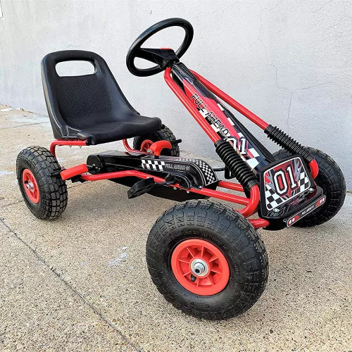 Timeless Toys Pedálos gyerek gokart, piros (HOP1001736-2)