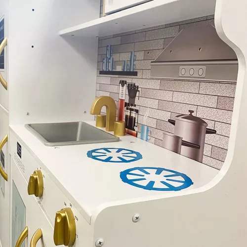 Timeless Toys Fa játékkonyha, kiegészítőkkel (HOP1001766)