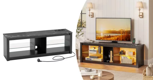 Timeless Tools TV állvány LED díszvilágítással (HOP1001771)