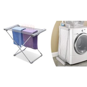   Timeless Home Elektromos ruhaszárító 120 W, 8 szárító rúddal (HOP1001790)