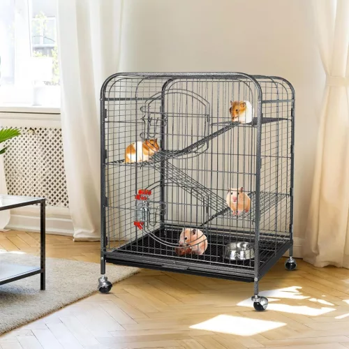 Timeless Pet Kültéri gurulós kisállat ketrec (HOP1001805)