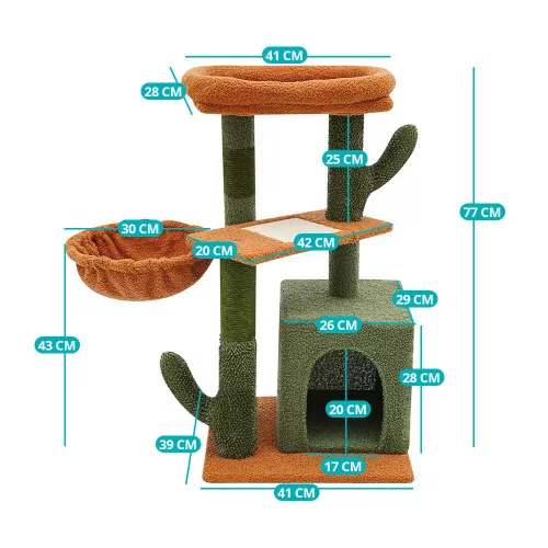 Timeless Pet Macska mászóka, kaktusz (HOP1001860)