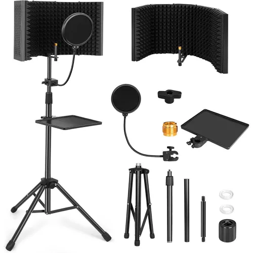 Timeless Tools Mikrofon tartó állvány, zajszűrővel (HOP1001864)