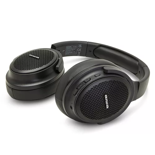 Aiwa HST-250BT/BKMKII Japán 3 az 1-ben Vezeték nélküli Fejhallgató Élmény, Kiváló hangminőséggel, és kényelmes viselettel