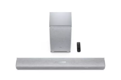 SHARP Q HT-SBW53121(SL) 3.1.2 Dolby Atmos / DTS:X hangprojektor vezeték nélküli mélynyomóval ezüst