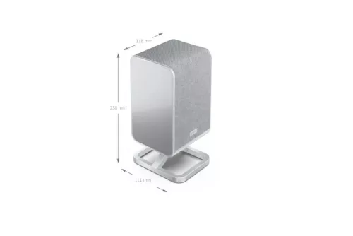 SHARP Q HT-SPR52021(SL) 2.0.2 Vezeték nélküli hátsó hangsugárzópár, ezüst
