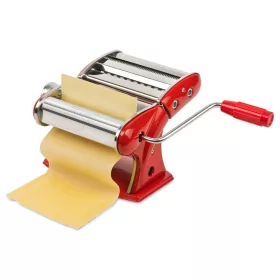   Girmi IM92 Kézi, olasz tésztagép lasagnához, tagliatelléhez és spagettihez, 7 vastagsági beállítás, piros színben (IM9202)