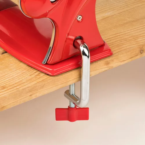 Girmi IM92 Kézi, olasz tésztagép lasagnához, tagliatelléhez és spagettihez, 7 vastagsági beállítás, piros színben (IM9202)