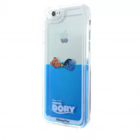   Lazerbuilt Némó Nyomában IPFD-I6-WATER iPhone 6/6S Folyadékkal Töltött Védőtok, Átlátszó 1207811