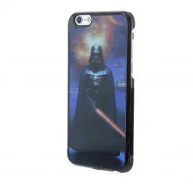   LAZERBUILT IPSW-I6-LENVADER Star Wars iPhone 6/6S Holografikus Szilikon Védőtok, Vader 1207807