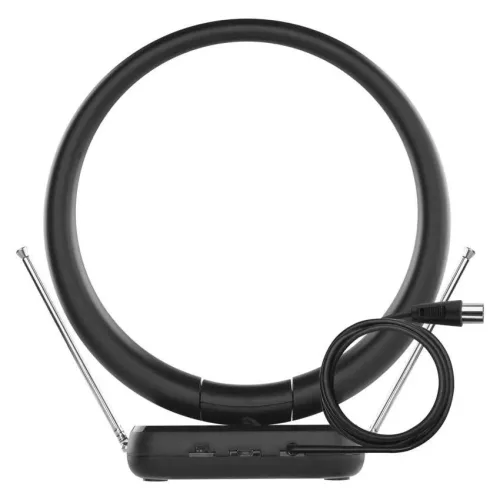 Emos J0704 Szobaantenna CITY RING–C500, DVB-T2, DAB, LTE/4G/5G szűrő