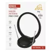 Emos J0704 Szobaantenna CITY RING–C500, DVB-T2, DAB, LTE/4G/5G szűrő