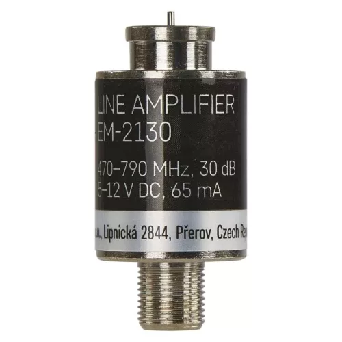 EMOS DVB-T/T2 antenna előerősítő 30 dB, J5710