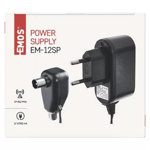 EMOS Tápegység 12V/300mA, J5810