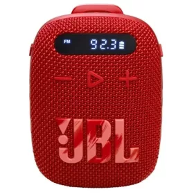   JBL Wind 3 vezeték nélküli hangszóró kormányra szerelhető tartóval, piros