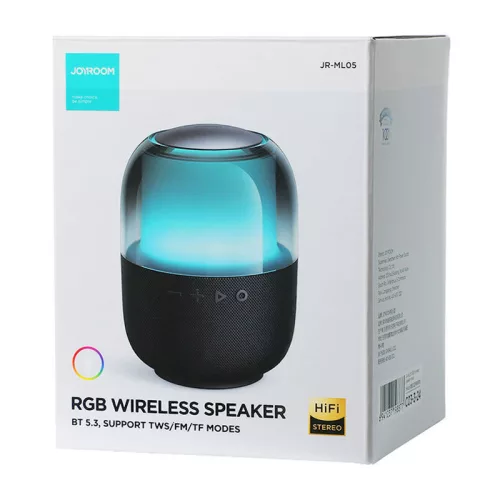 Joyroom JR-ML05 RGB Bluetooth Hangszóró - Fekete
