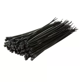 Logilink Kábelkötegelő, PA66, 100 db, fekete (KAB0003B)