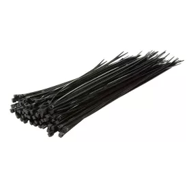 Logilink Kábelkötegelő, PA66, 100 db, fekete (KAB0004B)