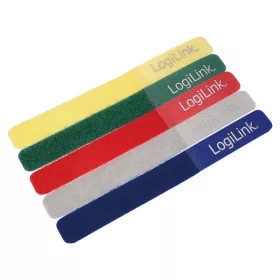 LogiLink tépőzáras kábelkötegelő, 5db (KAB0008)