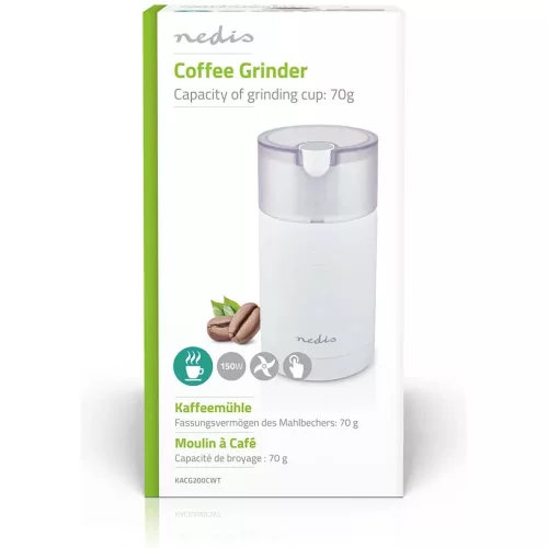 Nedis KACG200CWT kávédaráló 150W, 70 g fehér