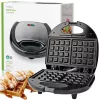 Nedis KAWP200BK Gofrisütő 750W, fekete