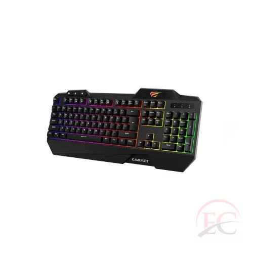 Havit KB488L gamer billentyűzet, fekete (angol nyelvű)
