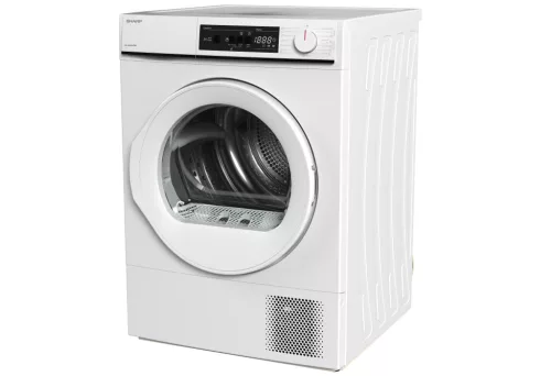 SHARP KD-NHA8S6GWE-EE Hőszivattyús szárítógép 8kg, Fehér