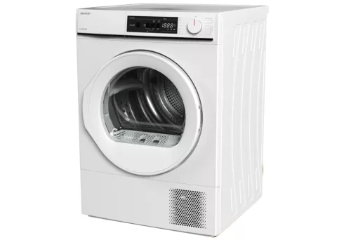 SHARP KD-NHA8S6GWE-EE Hőszivattyús szárítógép 8kg, Fehér