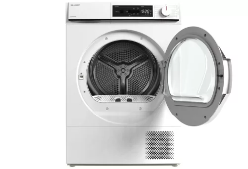 SHARP KD-NHA8S6GWE-EE Hőszivattyús szárítógép 8kg, Fehér