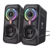 ONIKUMA L6 Multimedia 2.0 BT hangszóró fekete RGB, 2 x 5W