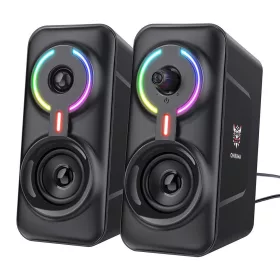 ONIKUMA L6 Multimedia 2.0 BT hangszóró fekete RGB, 2 x 5W
