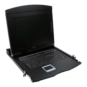   Logilink 19 "LCD KVM-konzol 17" TFT panellel és billentyűzettel (USA) (LC702US)