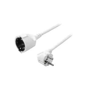   LogiLink Tápkábel hosszabbító, CEE 7/7 (90 ) CEE 7/3, fehér, 3 m (LPS101)