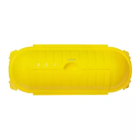   LogiLink Tápkábel védődoboz, kültéri, IP44, sárga (LPS217)