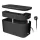 Logilink Kábeldoboz 5 utas csatlakozóaljzattal, 3x USB, 285 x 145 x 13 mm, fekete (LPS282U)