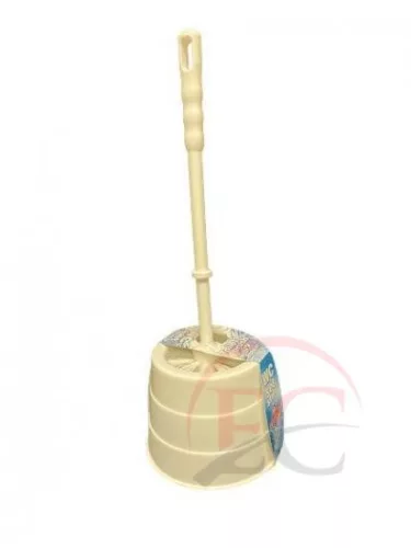 WC kefe műanyag tartóval M 0508