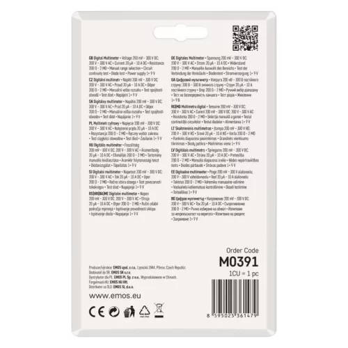 EMOS M0391 Multiméter MD-210