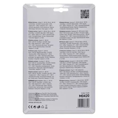 EMOS Multiméter MD-0420