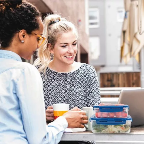 Livington Flex & Fresh frissentartó dobozok 4 db, Praktikus, biztonságos és költséghatékony tárolás, M29582