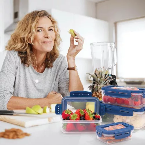 Livington Flex & Fresh frissentartó dobozok 4 db, Praktikus, biztonságos és költséghatékony tárolás, M29582