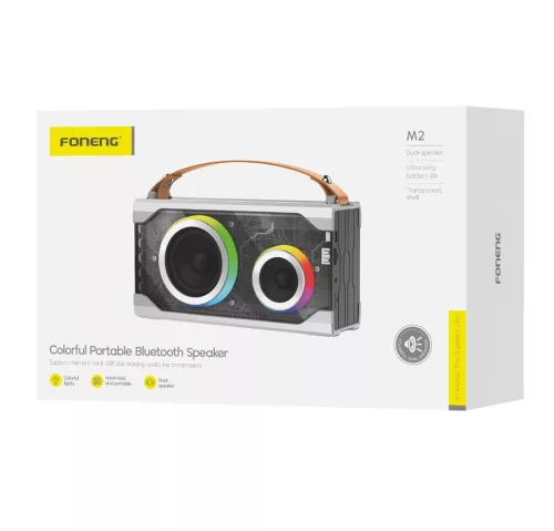 Foneng bluetooth hangszóró M2 Ezüst
