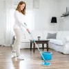 Livington Clean Water Spin Mop tisztavizes felmosó mindig friss vízzel moshat fel, M31154