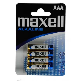 Maxell LR03x4 alkáli elem mini