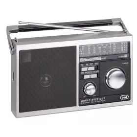   Trevi MB 749W Hordozható világvevő rádió, Bluetoothtal, USB, SD, AUX bemenetekkel