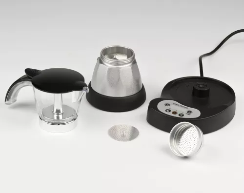 Girmi MC23 Moka Elettrica Elektromos kotyogós kávéfőző időzítővel, melegentartó funkcióval, LED kijelzővel