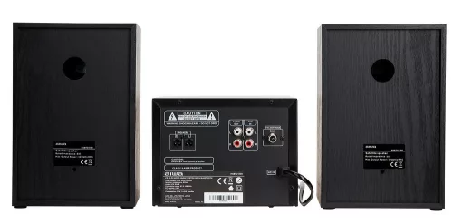 Aiwa MCBT-350 Professzionális mini hifi torony 2x10W kristálytiszta hangzással, Bluetooth 5.2 és USB töltéssel