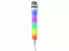 Fenton KMD55W - RGB LED Karaoke PARTY mikrofon (hangvezérelt és auto fény)- fehér