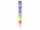 Fenton KMD55W - RGB LED Karaoke PARTY mikrofon (hangvezérelt és auto fény)- fehér