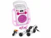Fenton SBS30P karaoke hordozható hangfal (Bluetooth, USB, CD, 2x Mikrofon)